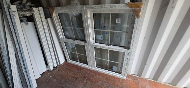 Upvc sliding sash window 
