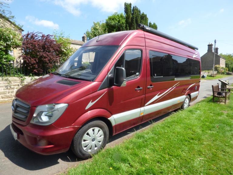 2015 2 berth Mercedes camper van LWB manual for sale