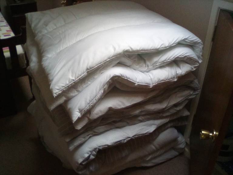 5 new 15 tog duvets