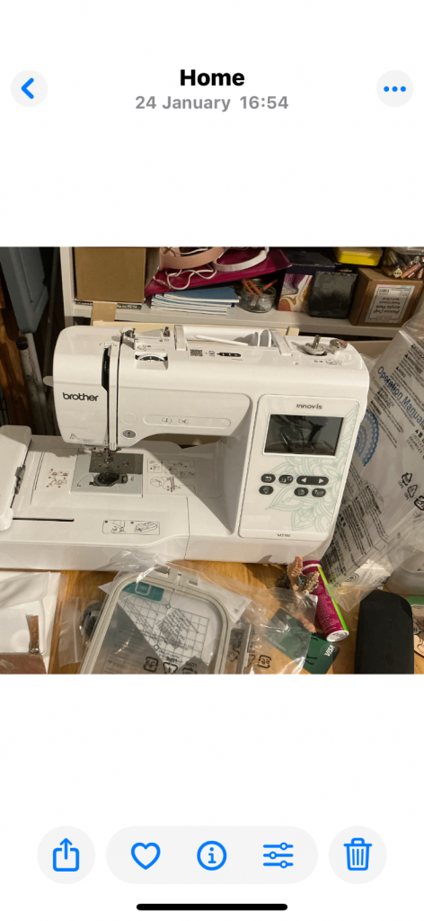 Brother embroidery machine M330E