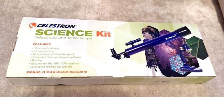 Telescope and Microscope science kit- collection!