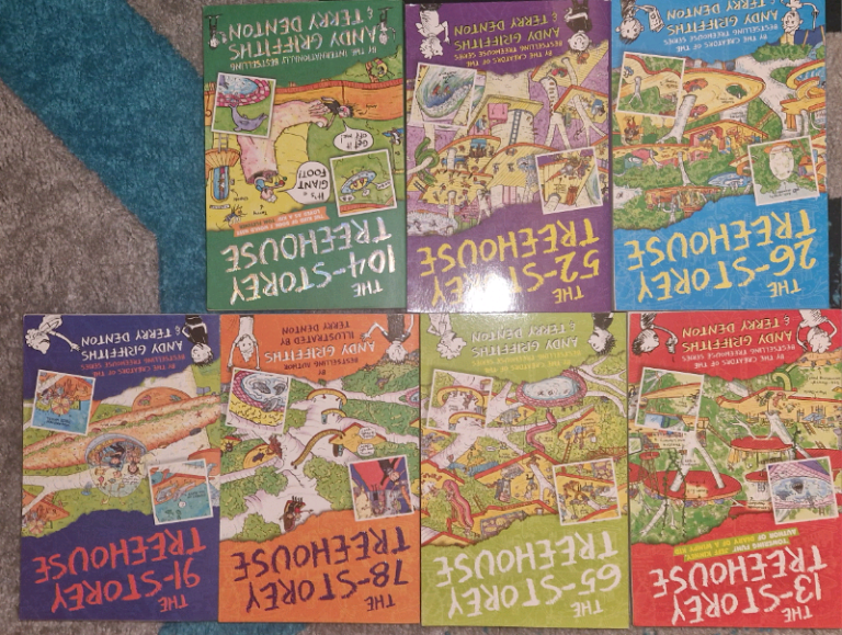 Andy Griffiths storey Tree house 8 books collection