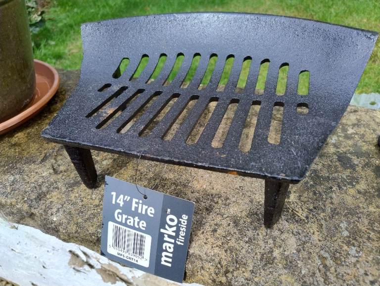 Brand New Marko 14-inch fire grate