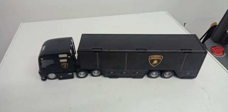 TOY TRUCK WITH CAR IDEAL CHRISTMAS PRESENT