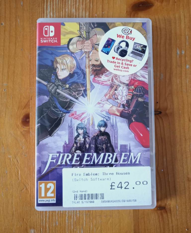 Fire Emblem Three Houses Nintendo Switch Game 