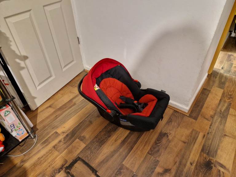 pushchair and car seat