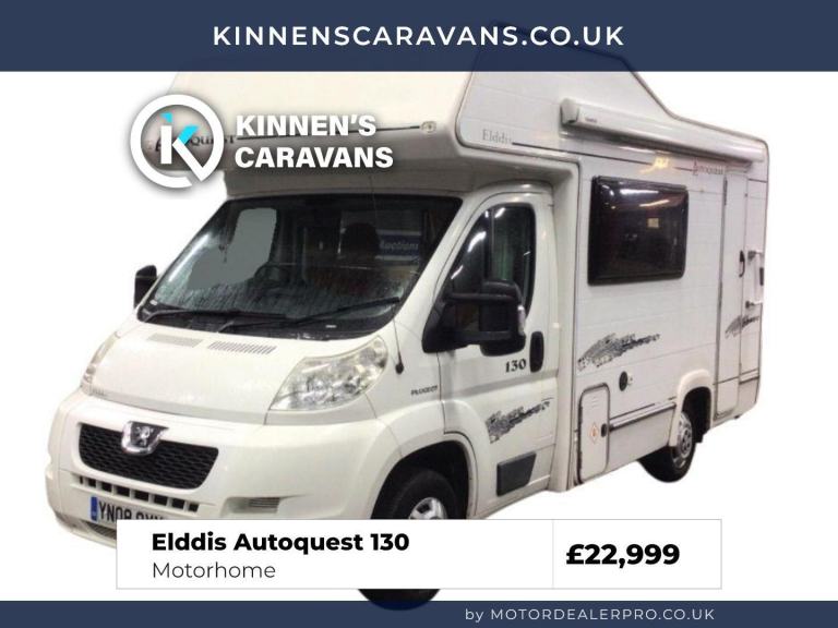 2008 Elddis Autoquest 130 Motorhome