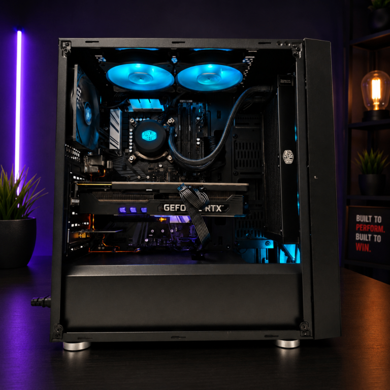 Custom Built Gaming Computer PC Setup with Monitor | RTX 3080 Graphics ...