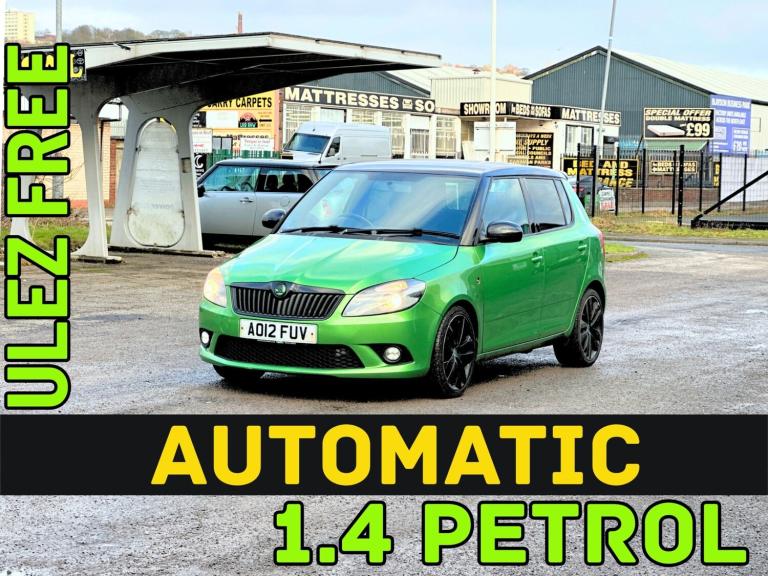 2012 Skoda Fabia 1.4 TSI vRS 5dr DSG HATCHBACK Petrol Automatic