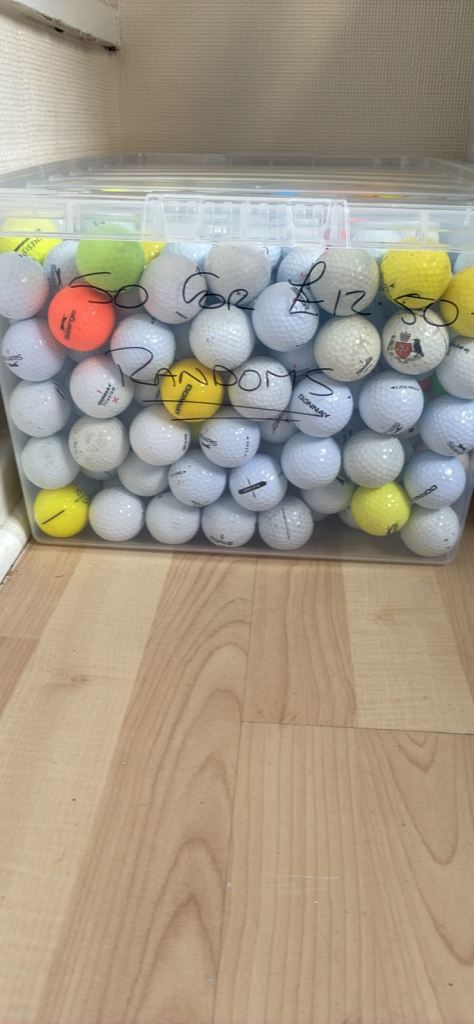 50 x Random Males golf balls