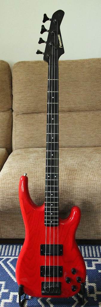 FERNANDES FRB-120 1986 GRAPHITE NECK, ACTIVE