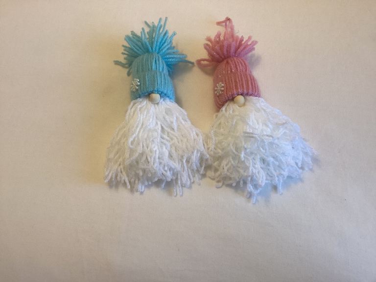 Handmade Christmas gonks