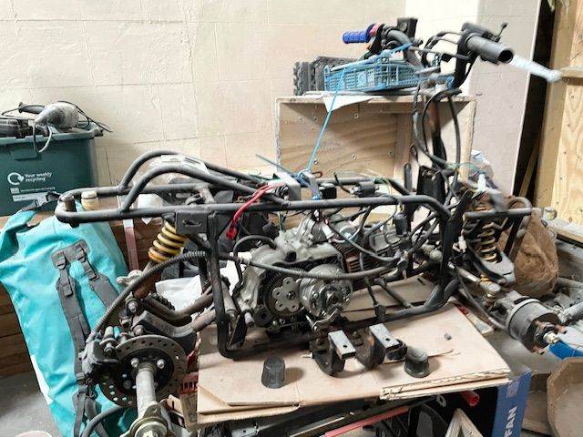 110cc Quad Bike Project, Engine Rebuilt, needs finishing