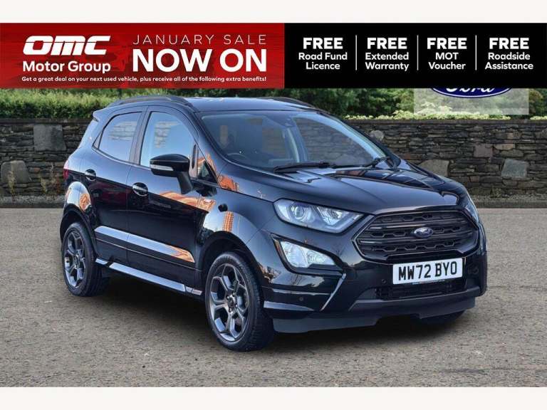 2022 Ford Ecosport 1.0 EcoBoost 125 ST-Line 5dr HATCHBACK Petrol Manual