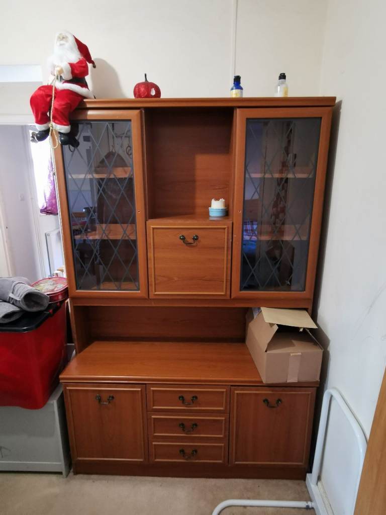 Wooden Display Cabinet