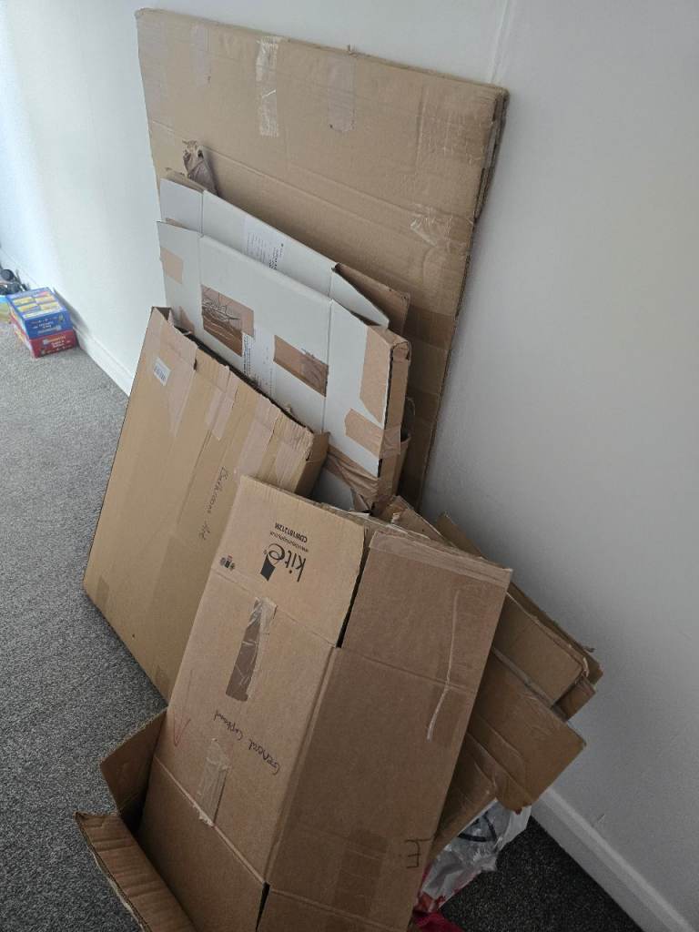 Boxes for moving, great for art and pictures 