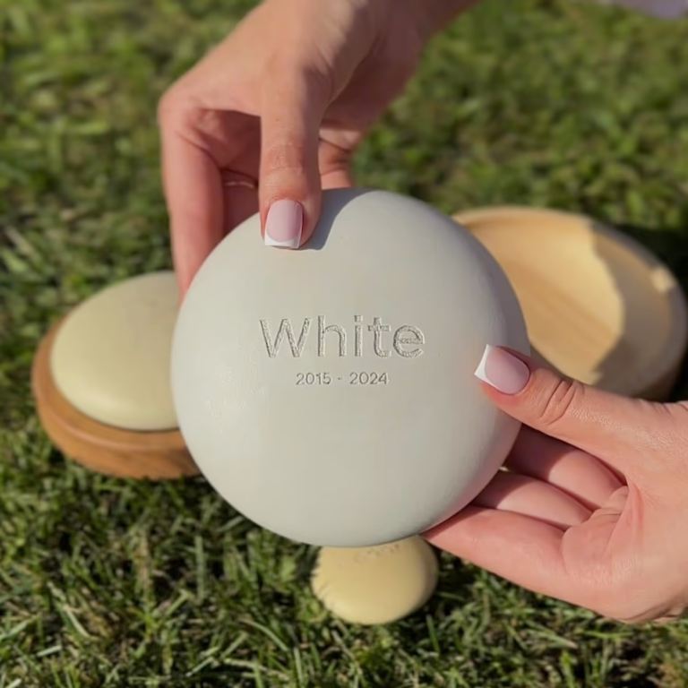 Remembrance Stone made from pet ashes