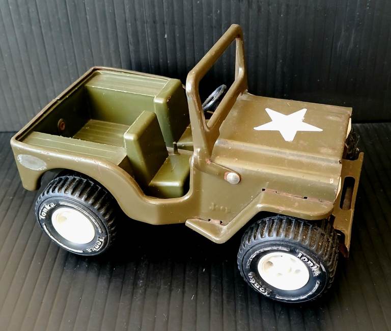 Vintage Tonka Toys US Army Willy's Military  Jeep 