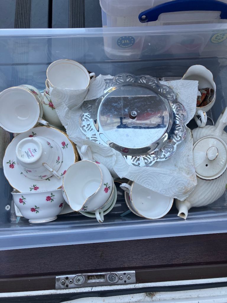 Selection of Afternoon Tea Crockery