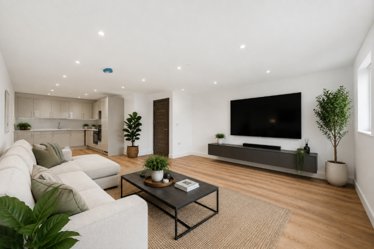 2 bedroom brand new flat for rent ideal for family & family 