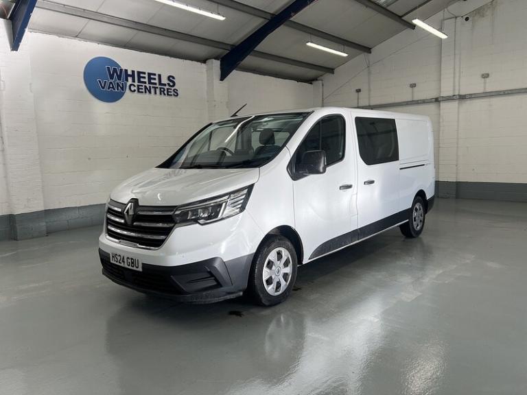 2024 Renault Trafic LL30 Blue dCi 130 Advance [Safety] Crew Van WINDOW VAN DIESEL Manual