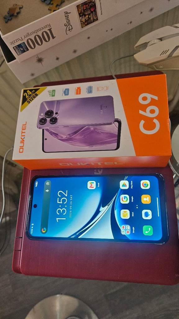 Oukitel C69 512GB Mobile Phone – Purple, As Good As New