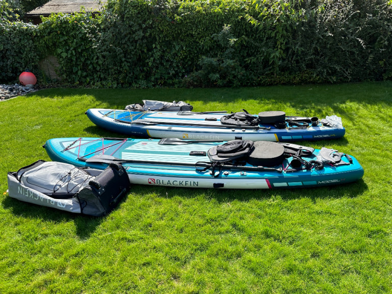 Blackfin XL &  X His and Hers Paddle Board BRAND NEW Complete KIt