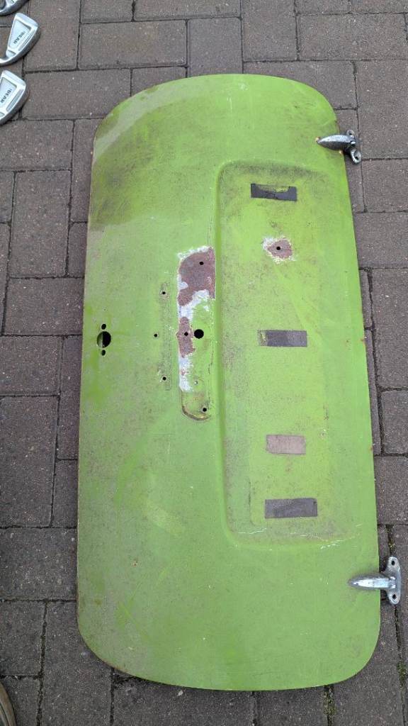 Classic mini rear boot lid