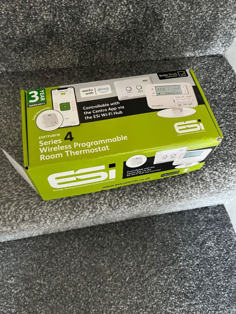 ESI ESRTP4RFW Series 4 wireless Thermostat 