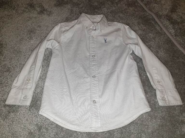 Next White Coloured Boys Shirt (3 years)