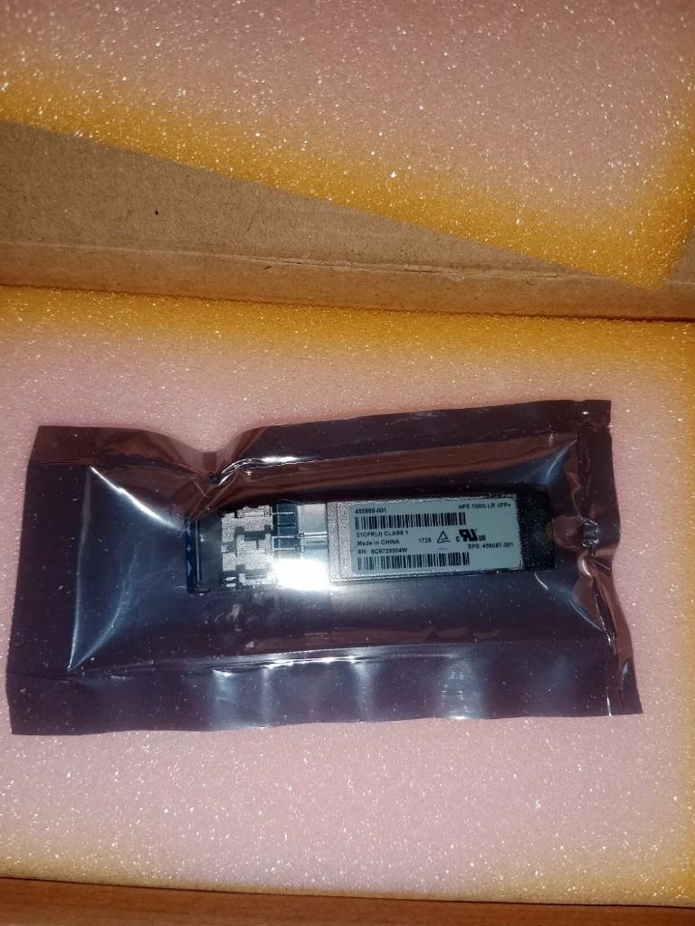HPE 455888-001 - HP 10GB SFP+ LR Transceiver Module 21CFR(J) CLASS 1 SPS 456097