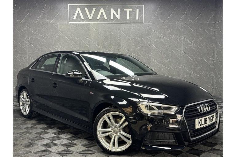 2018 Audi A3 TDI S line Saloon Diesel Manual