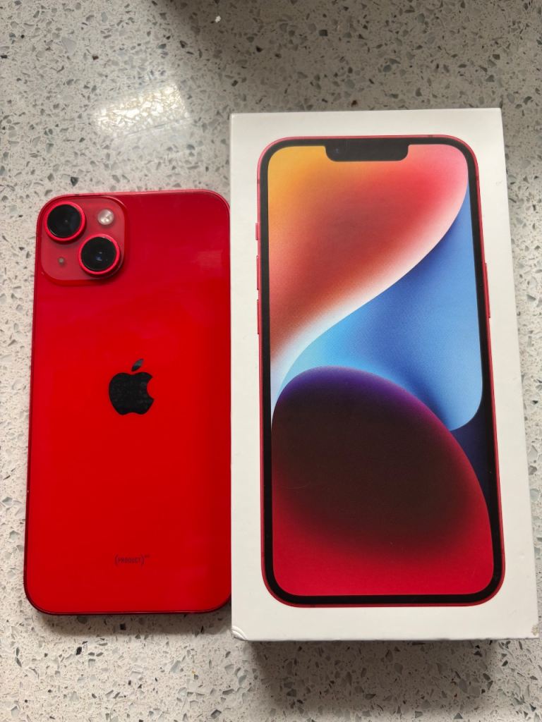 iPhone 14 Red 128gb unlocked 