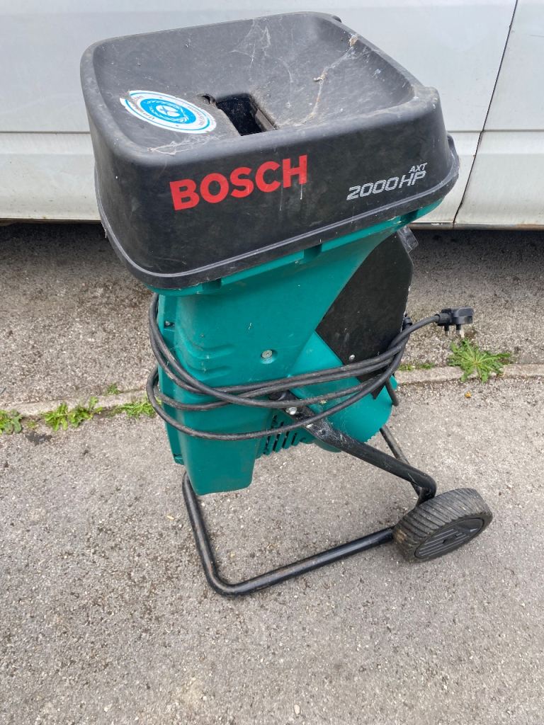 Bosch wood chipper 