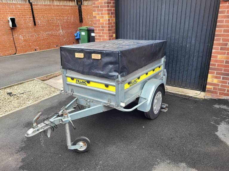 FRANC REMORQUES TRAILER – EXTENDED HEIGHT & PERMANENT WATERPROOF COVER – £350