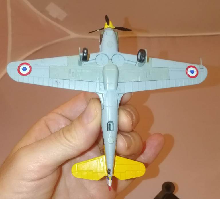 Amercom 1941 Dewoitine D.520 1:72 Scale Die-Cast Model Aircraft