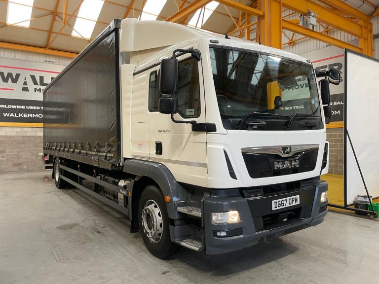 MAN TGM 18.250 *EURO 6* 4X2 CURTAINSIDER - 2017 - DG67 OPW