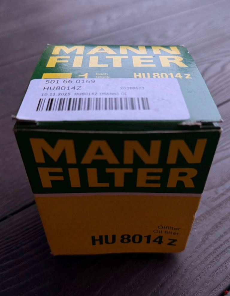 Oil Filter HU8014Z Mann for Volvo