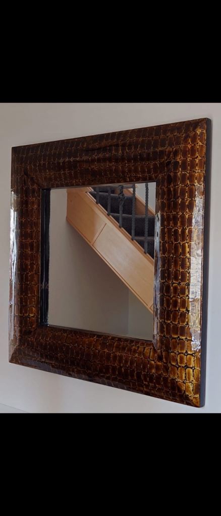image for Large Mirror snake print 100x40cm