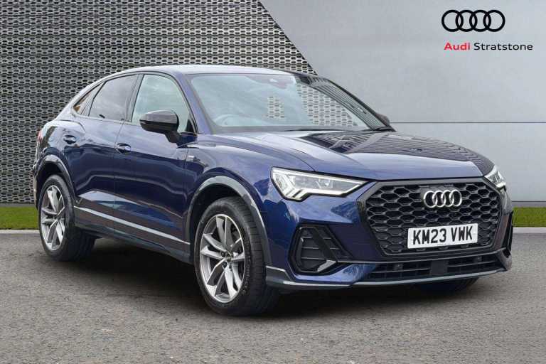 2023 Audi Q3 35 TFSI Black Edition 5dr S Tronic [C+S Pack] SUV Petrol Automatic