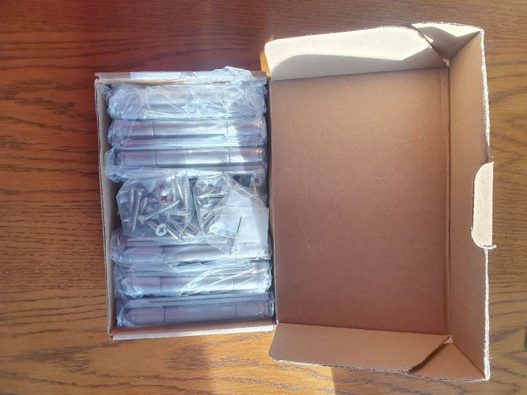 Brand NEW Fire Rated Stainless Steel Bearing Hinges, UK Made 8066 Qty 12 (6 Pairs)