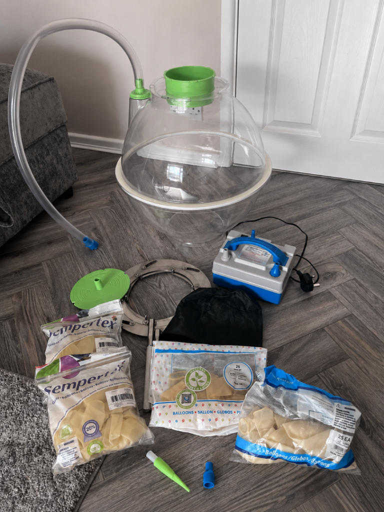 17” Balloon Stuffer Machine with Electric Pump