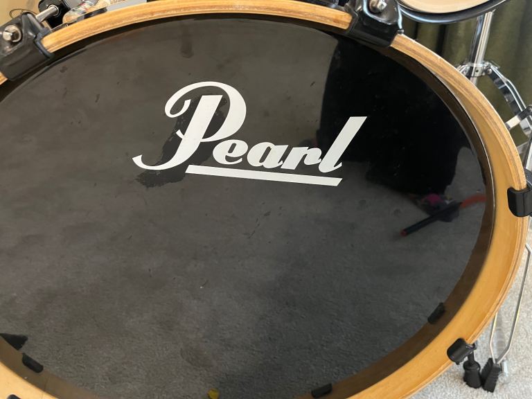 Drums Pearl export ex 5 piece kit black