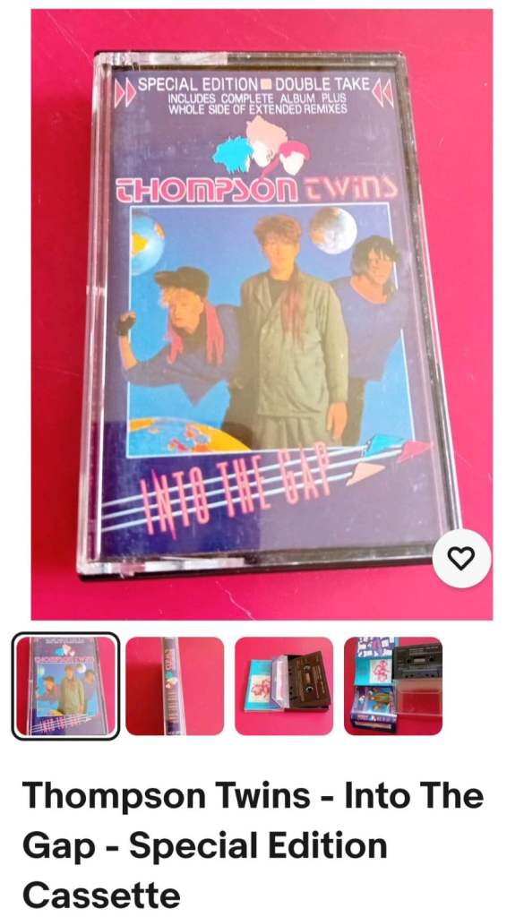 Special Edition Thompson Twins cassette 