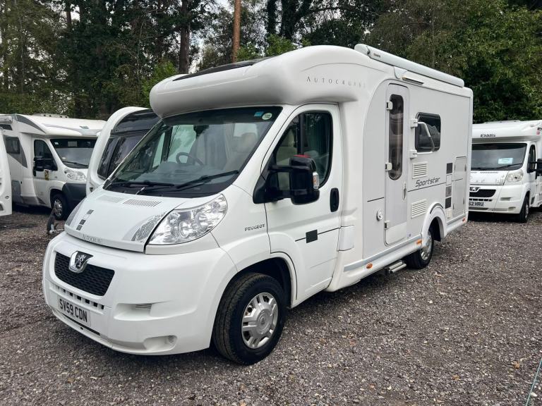 Peugeot BOXER - AUTOCRUISE SPORTSTAR - 2009 - 4 BERTH - 4 BELTS - REAR FIXED BED