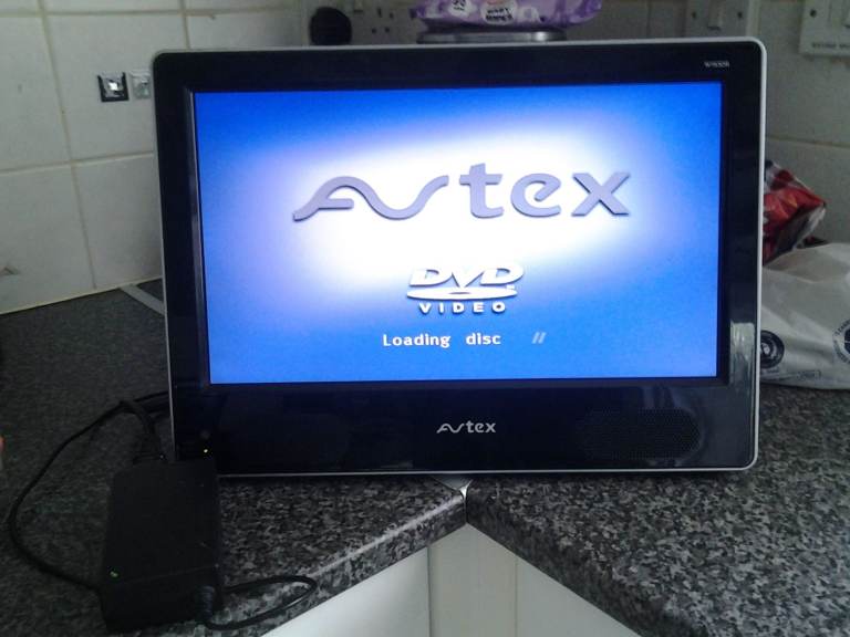 12v avtex tv  ideal for caravan , motorhome etc , built in dvd player collection , co,durham area