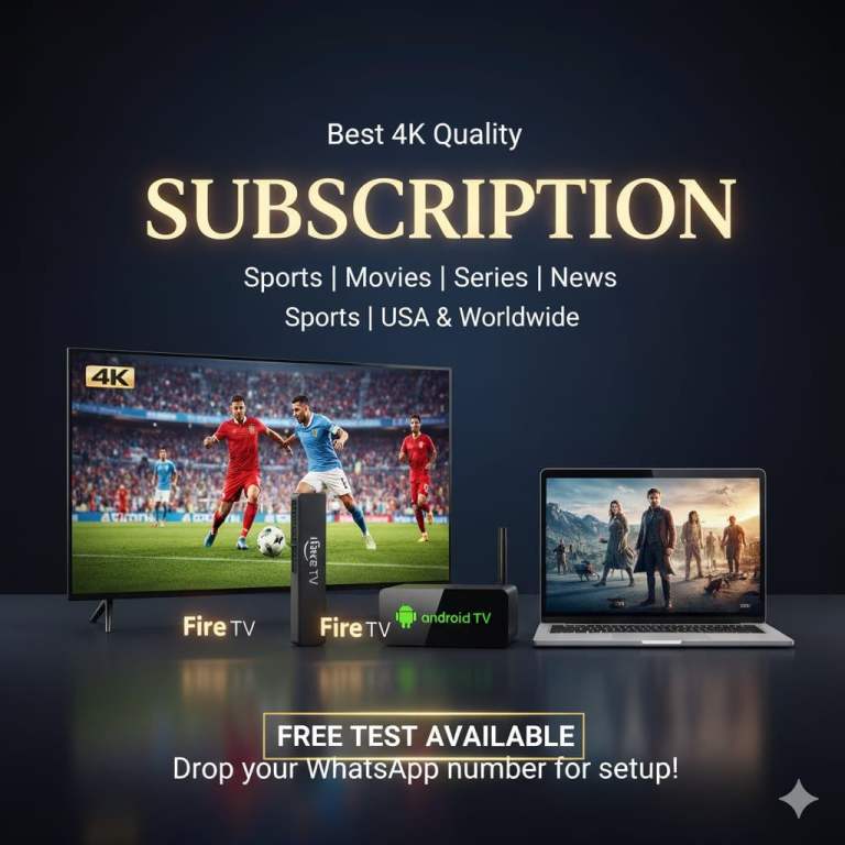Best 4K Premium F1restick's & Smart tv's Susbcription here
