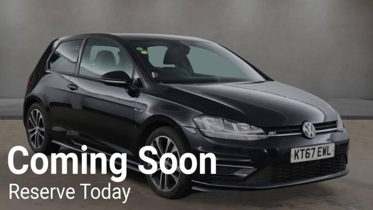 2018 Volkswagen Golf 2.0 TDI R-Line 3dr HATCHBACK DIESEL Manual