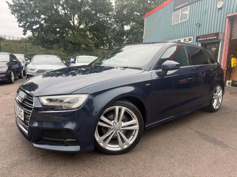 2017 Audi A3 1.4 TFSI CoD S line Sportback S Tronic Euro 6 (s/s) 5dr HATCHBACK Petrol Automatic