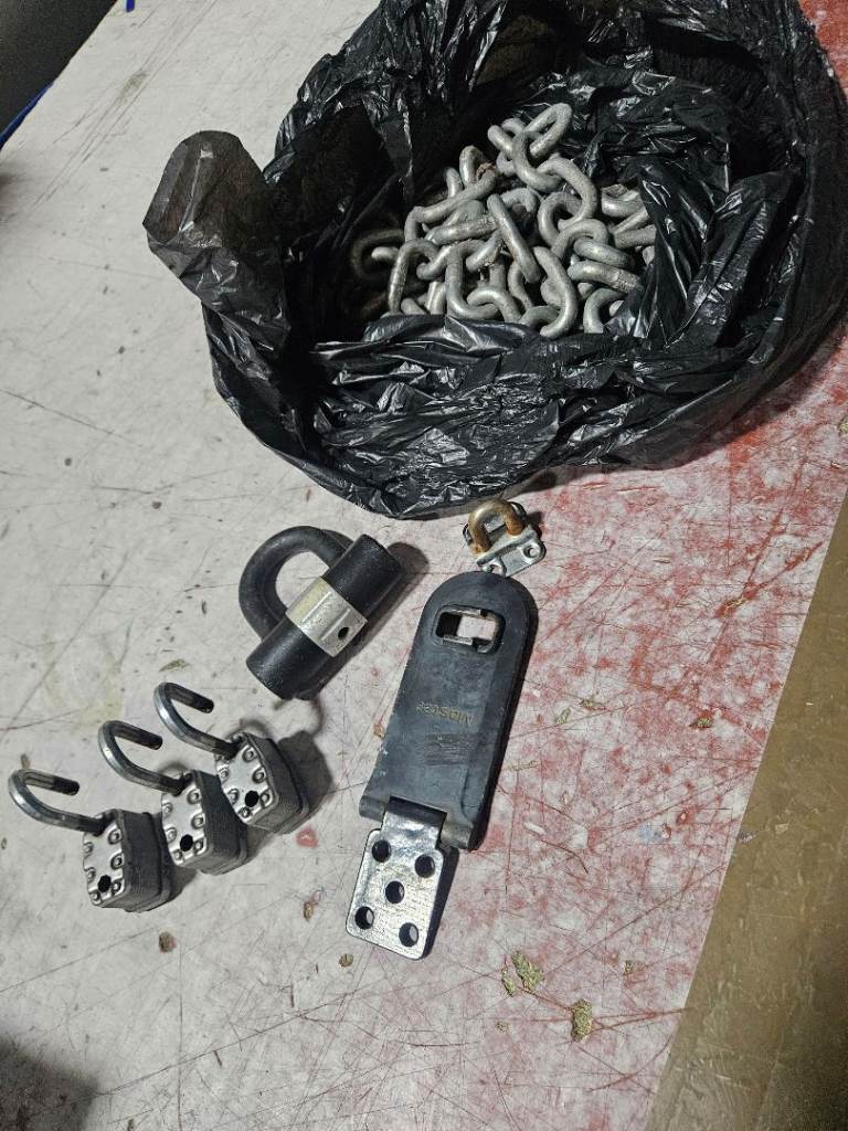 Motorbike security chains
